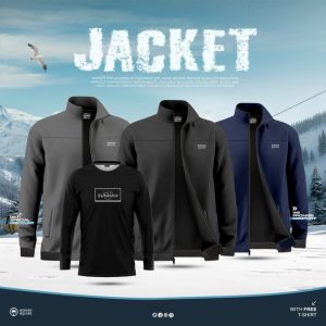 Men’s Premium Jacket with free T-Shirt