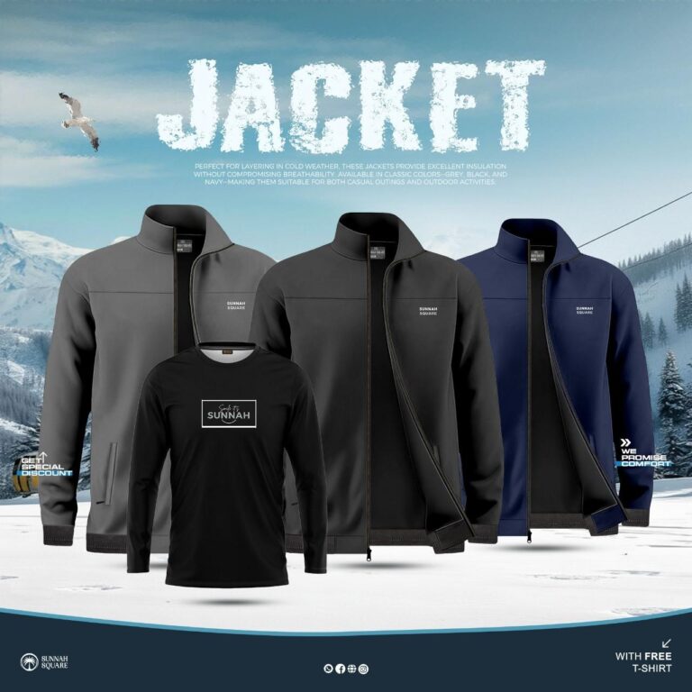 Men’s Premium Jacket with free T-Shirt