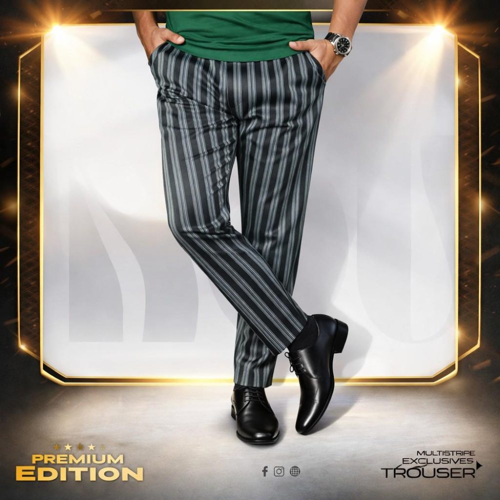Premium Multi Stripe Trouser